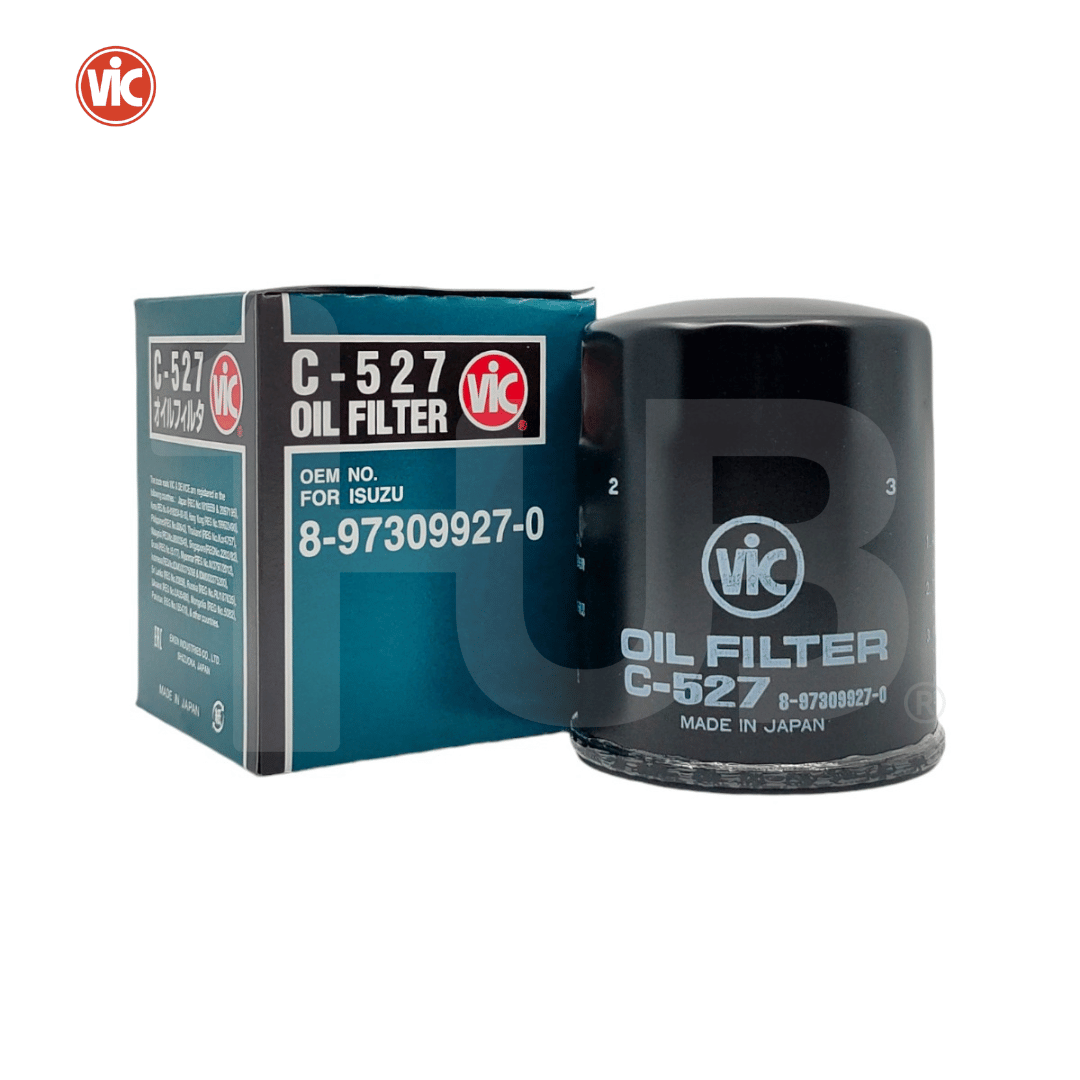 VIC OIL FILTER SPIN ON VIC C-527 8-97309-927-0 ISUZU D-MAX 2.5 , 3.0 4JH-1 05-2013  C-527 6974303 ( 1 PC )