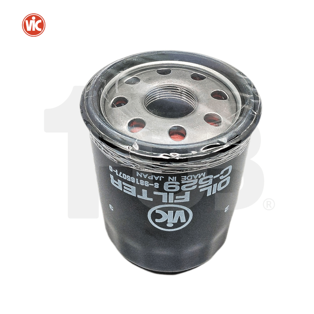 VIC OIL FILTER SPIN ON VIC C-529 8-98165-071-0 ISUZU D-MAX 2.5/3.0 4JH-1 2014, D-MAX LS 4WD &2WD 2018, MU-X 3.0 2018  C-529 2589902 ( 1 PC )