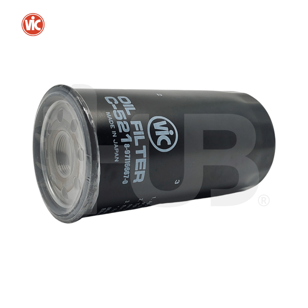 VIC OIL FILTER SPIN ON VIC C-521 ISUZU HD TROOPER 4JX1-T  C-521 7329220 ( 1 PC )