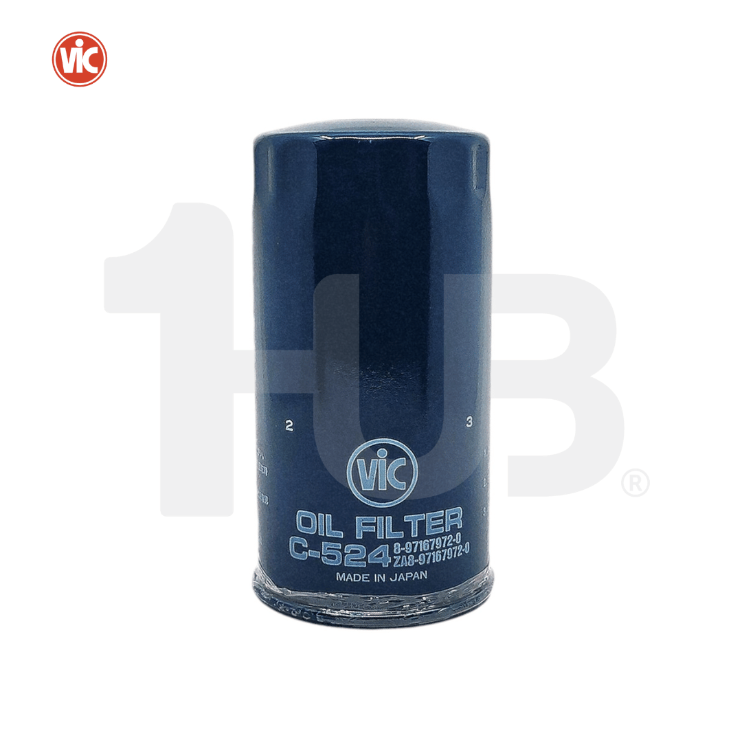 VIC OIL FILTER SPIN ON VIC C-524 ISUZU TROOPER 4JX1-T  C-524 6938470 ( 1 PC )