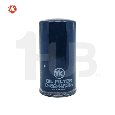 VIC OIL FILTER SPIN ON VIC C-524 ISUZU TROOPER 4JX1-T  C-524 6938470 ( 1 PC )