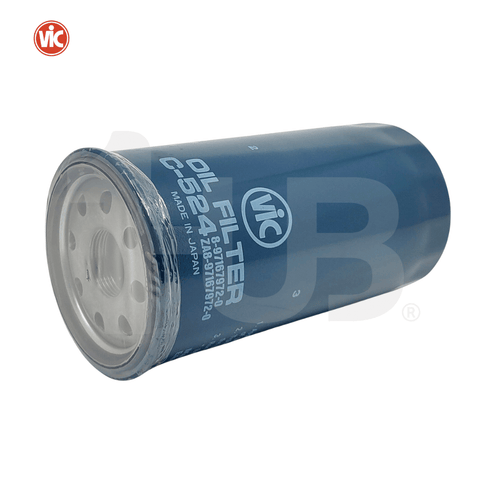 VIC OIL FILTER SPIN ON VIC C-524 ISUZU TROOPER 4JX1-T  C-524 6938470 ( 1 PC )