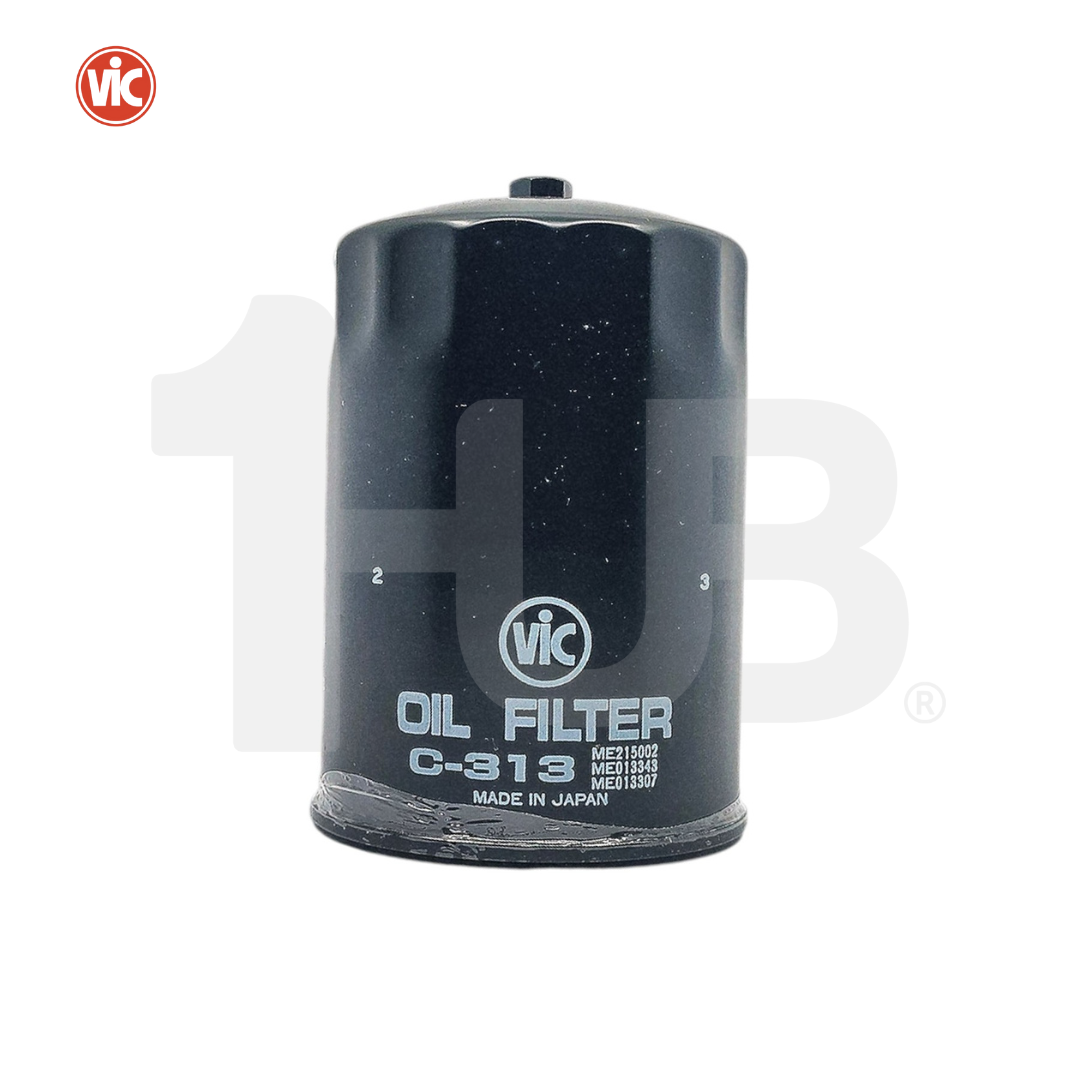 VIC OIL FILTER SPIN ON VIC C-313 MITSUBISHI 4D34-2A 01- DUAL FILTERS / C-319  C-313 4740677 ( 1 PC )