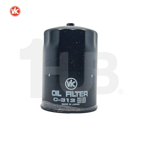 VIC OIL FILTER SPIN ON VIC C-313 MITSUBISHI 4D34-2A 01- DUAL FILTERS / C-319  C-313 4740677 ( 1 PC )
