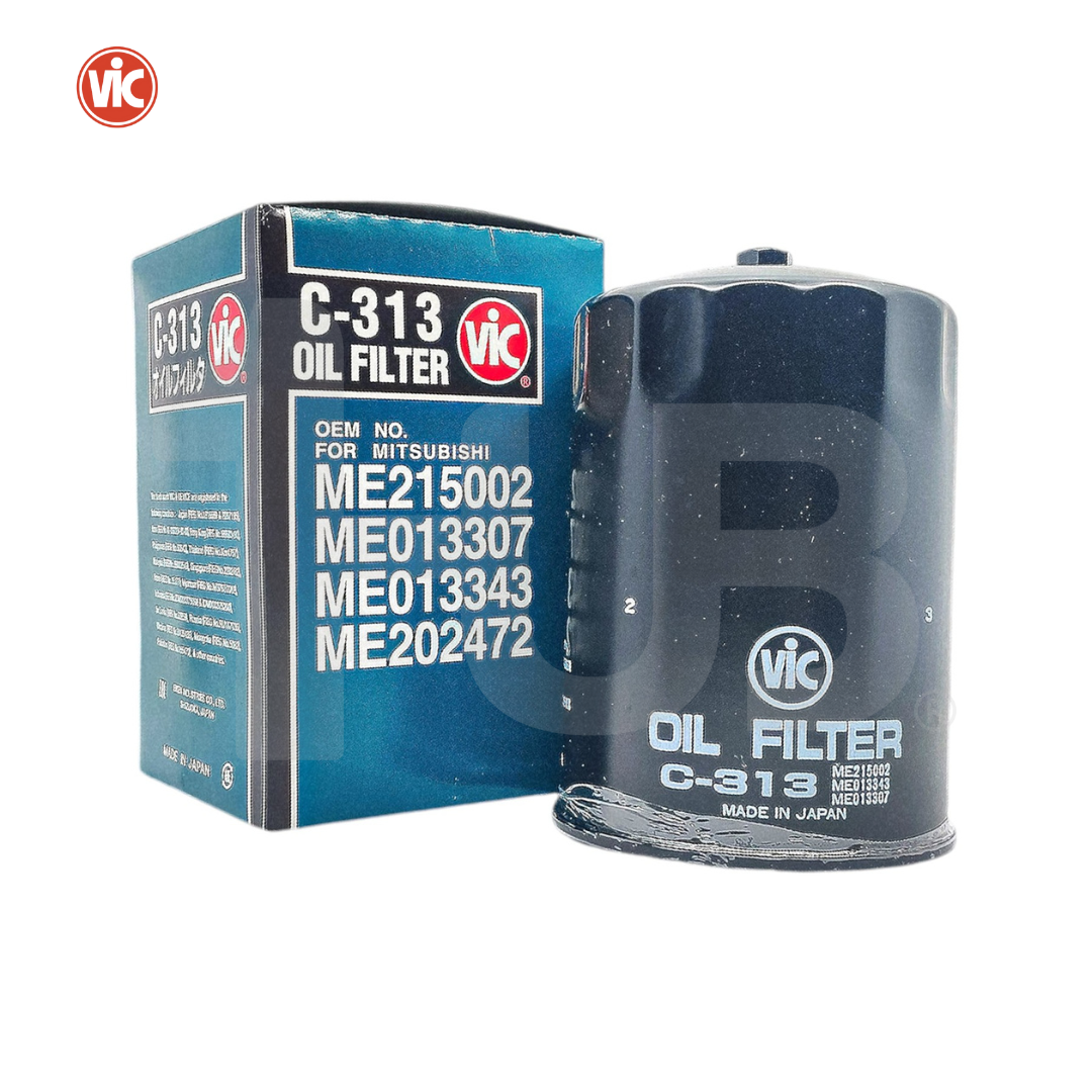 VIC OIL FILTER SPIN ON VIC C-313 MITSUBISHI 4D34-2A 01- DUAL FILTERS / C-319  C-313 4740677 ( 1 PC )