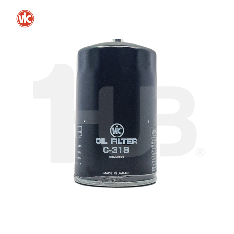 VIC OIL FILTER SPIN ON VIC C-318 / 315 MITSUBISHI CANTER 4M51 REPLACES C-311 / C-315  C-318 3757746 ( 1 PC )