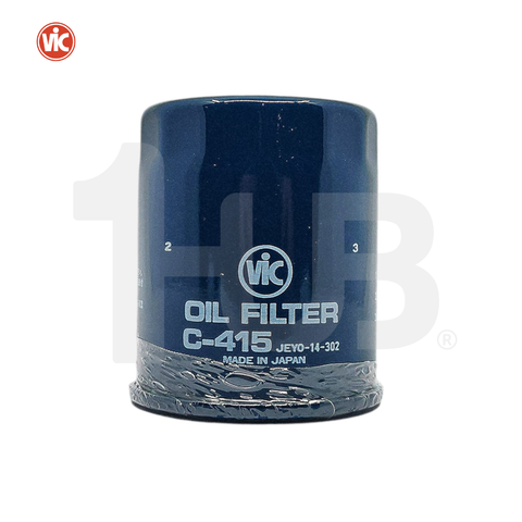 VIC OIL FILTER SPIN ON VIC C-415 MITSUBISHI LANCER 1.3 , 1.5 12V 4G13 , 4G15 89-96 / LANCER 1500 DOHC 4G91 91-96  C-415 6596499 ( 1 PC )