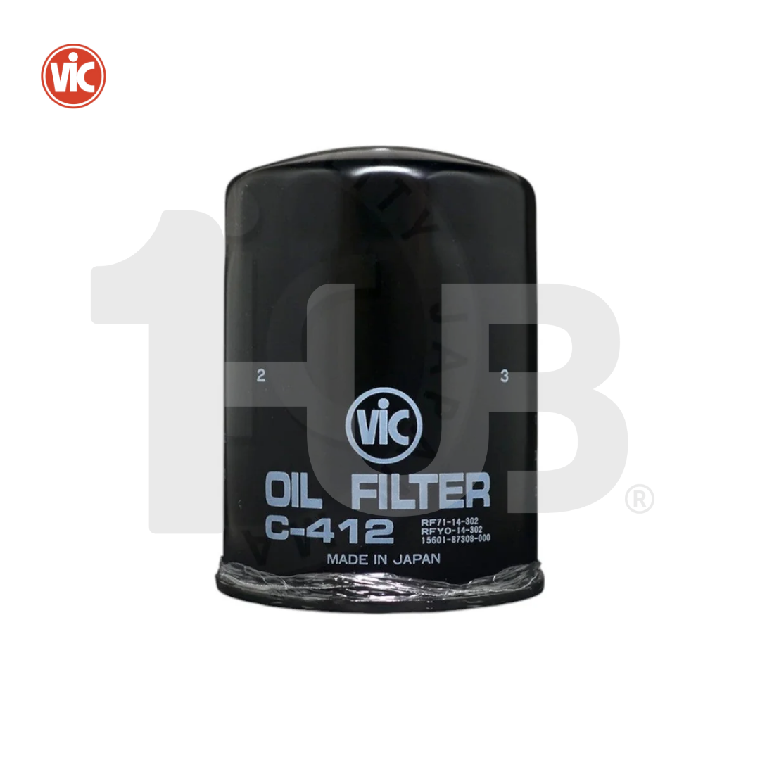 VIC OIL FILTER - SPIN ON  NEW  C-412  ( 1 PC )