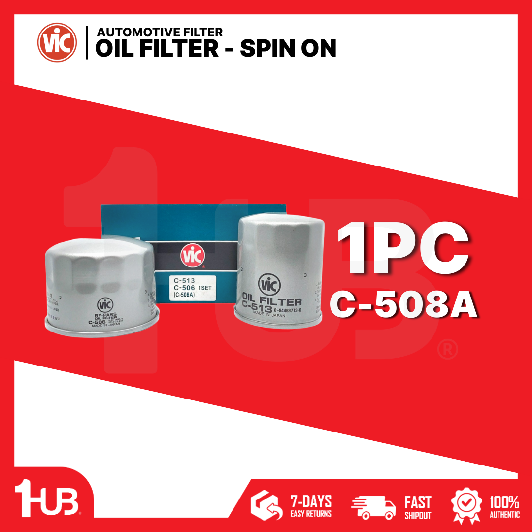 VIC OIL FILTER SPIN ON VIC C-513 IN SET C-508A  C-508A 8514911 ( 1 PC )