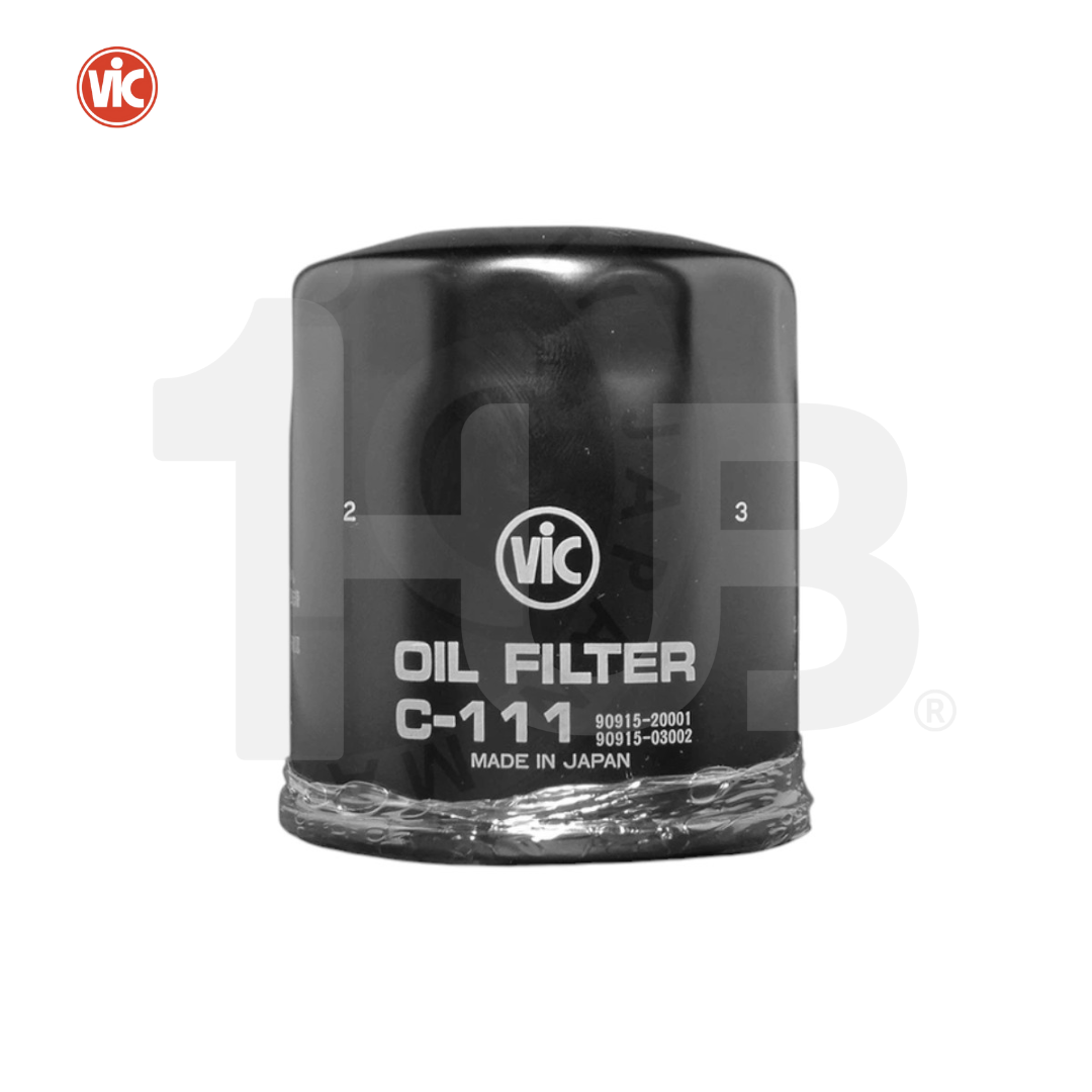 VIC OIL FILTER SPIN ON VIC C-111 TOYOTA HD 102 / 106 ; PRADO DSL  C-111 5115152 ( 1 PC )