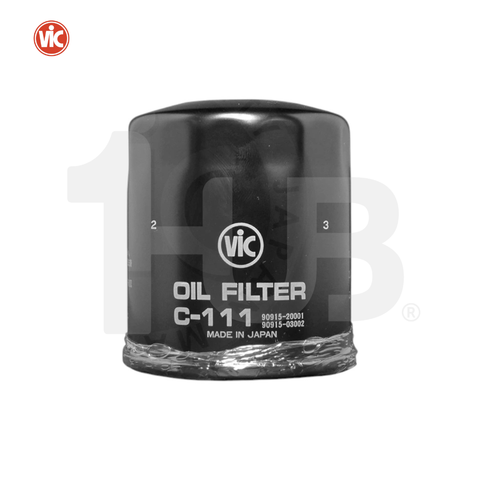VIC OIL FILTER SPIN ON VIC C-111 TOYOTA HD 102 / 106 ; PRADO DSL  C-111 5115152 ( 1 PC )