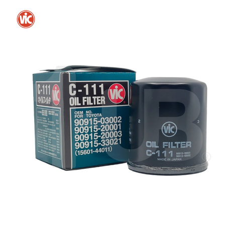 VIC OIL FILTER SPIN ON VIC C-111 TOYOTA HD 102 / 106 ; PRADO DSL  C-111 5115152 ( 1 PC )