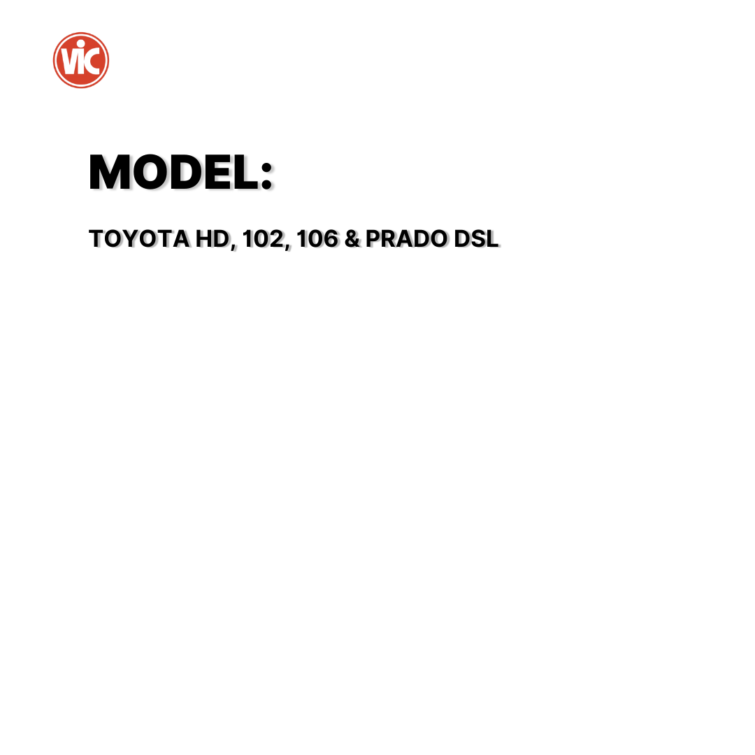 VIC OIL FILTER SPIN ON VIC C-111 TOYOTA HD 102 / 106 ; PRADO DSL  C-111 5115152 ( 1 PC )