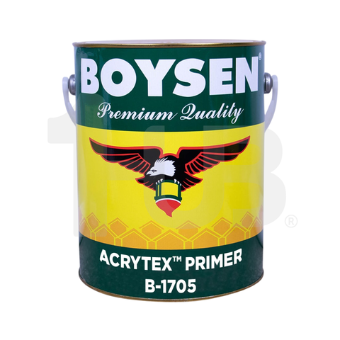 BOYSEN Acrytex Primer B-1705 4L | Exterior Solvent-Based Primer | Basecoat for Acrytex Coating System