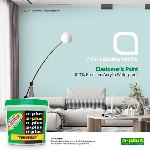 A-Plus All Weather Paint 4L- Medium Gloss | FAMILY COLOR BLUE & PURPLE for Interior & Exterior Concrete and Wood Water Based Paint