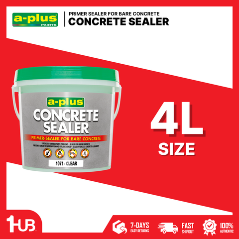 A-Plus® Concrete Sealer (4L) | Durable Protection for Concrete Surfaces