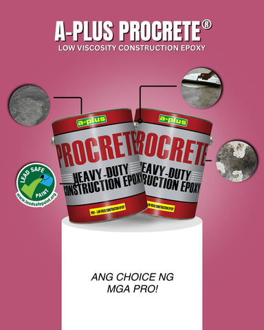 A-PLUS PROCRETE HEAVY DUTY CONSTRUCTION EPOXY SET 4L