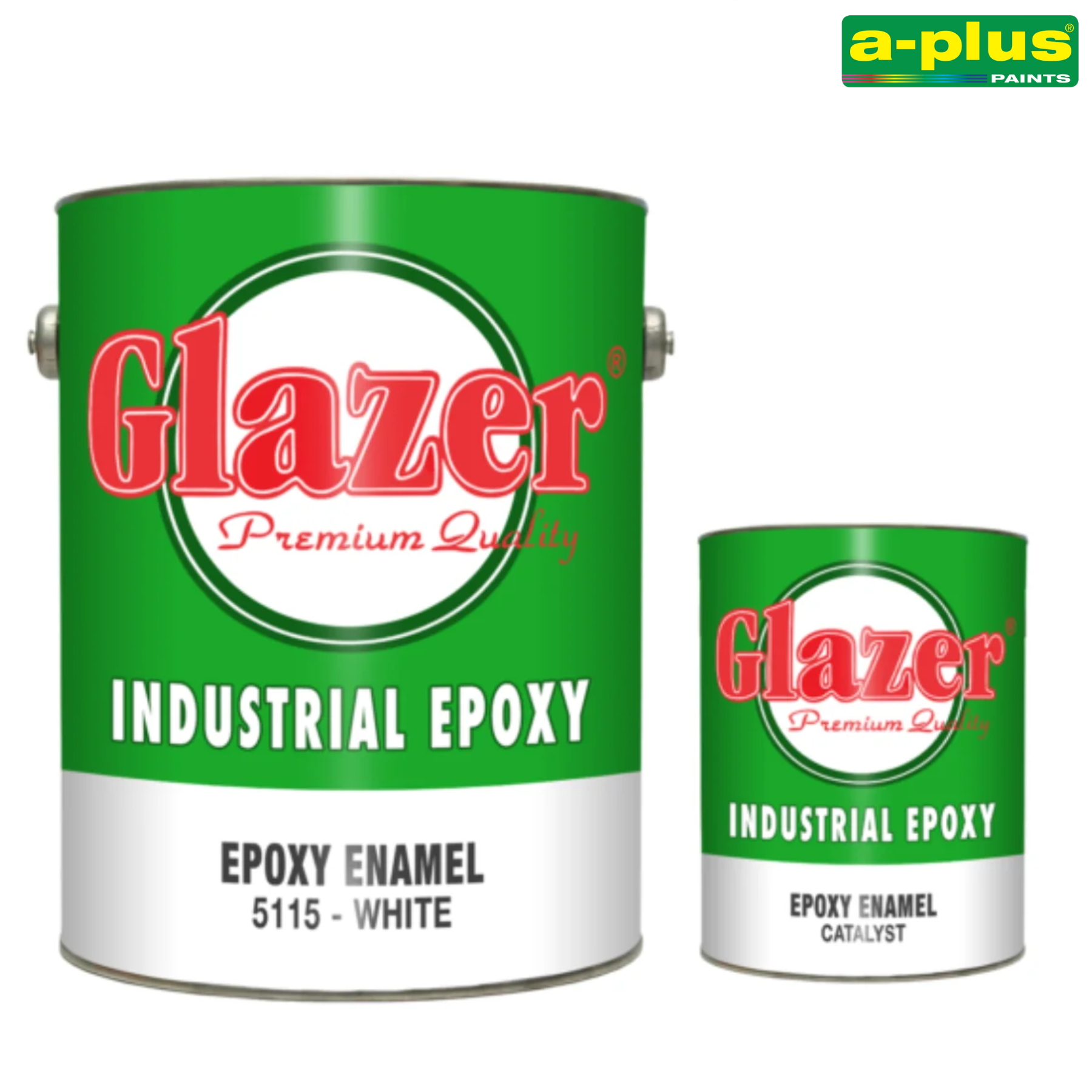 Glazer® Industrial Epoxy Enamel Paint 4L w/ Catalyst