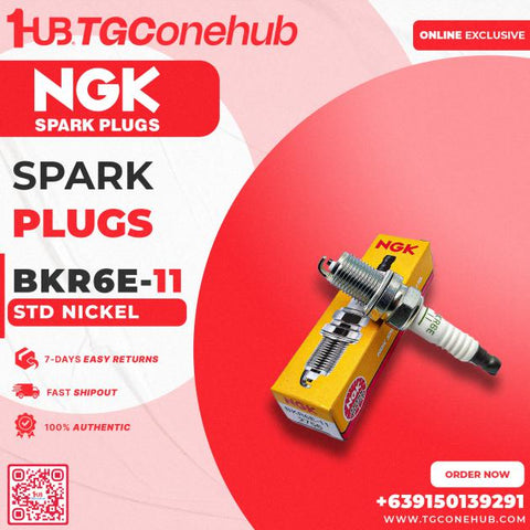 NGK BKR6E-11 HONDA / CHEVY / DAIHATSU CIVIC 1500 , 1600 (ALL) 1992-05 / CITY , JAZZ i-DSI 1997-08 / OPTRA , AVEO 1.5 2004-09 / FEROZA (W/RESISTOR) 1990-96