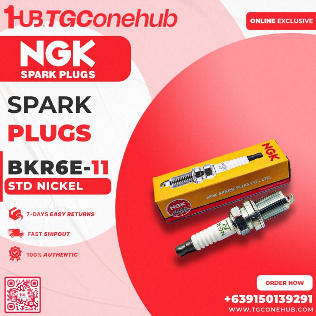 NGK BKR6E-11 HONDA / CHEVY / DAIHATSU CIVIC 1500 , 1600 (ALL) 1992-05 / CITY , JAZZ i-DSI 1997-08 / OPTRA , AVEO 1.5 2004-09 / FEROZA (W/RESISTOR) 1990-96