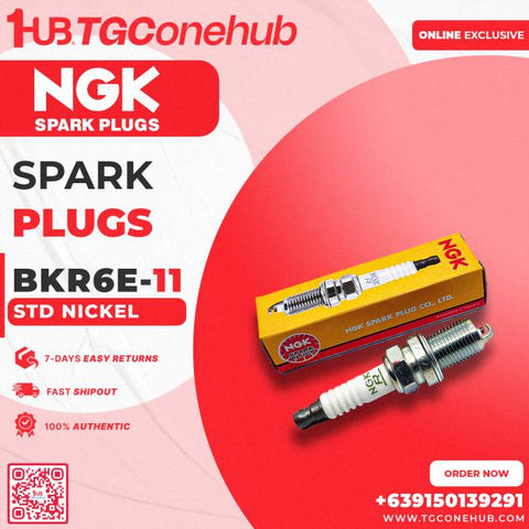 NGK BKR6E-11 HONDA / CHEVY / DAIHATSU CIVIC 1500 , 1600 (ALL) 1992-05 / CITY , JAZZ i-DSI 1997-08 / OPTRA , AVEO 1.5 2004-09 / FEROZA (W/RESISTOR) 1990-96