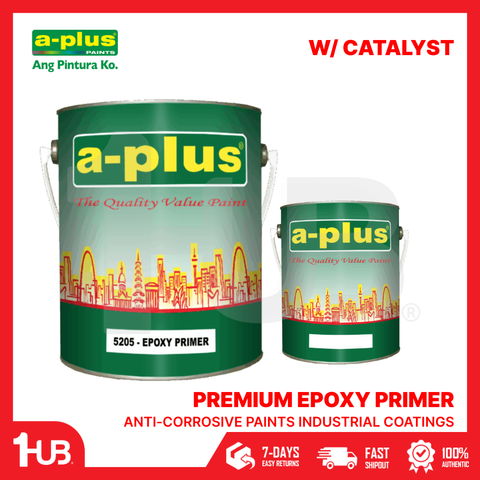 A-Plus® Premium Epoxy Primer (4L) | Heavy-Duty Anti-Corrosive Epoxy Primer